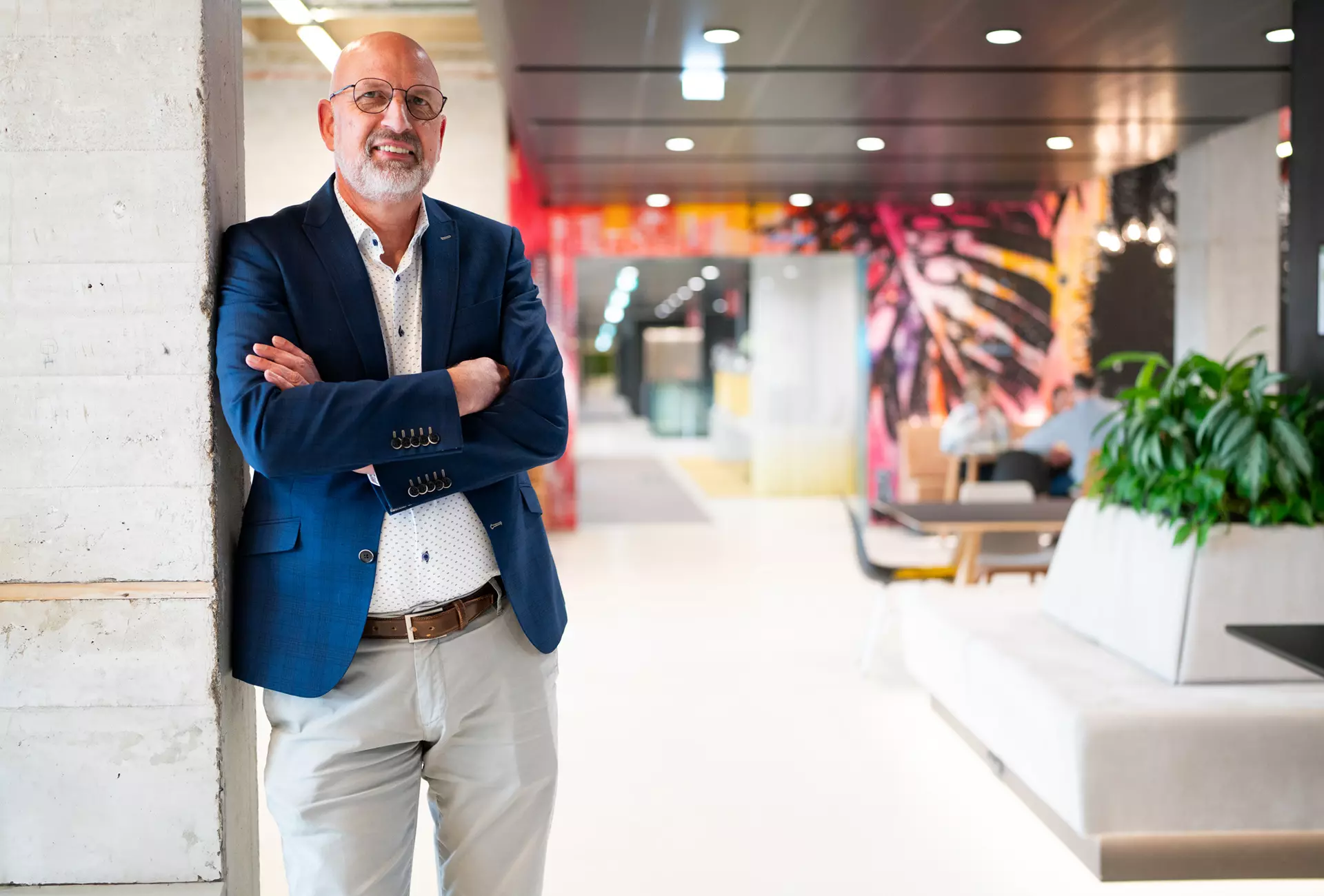 Vesteda collega IT & Data die uitkijkt naar nieuwe collega's
