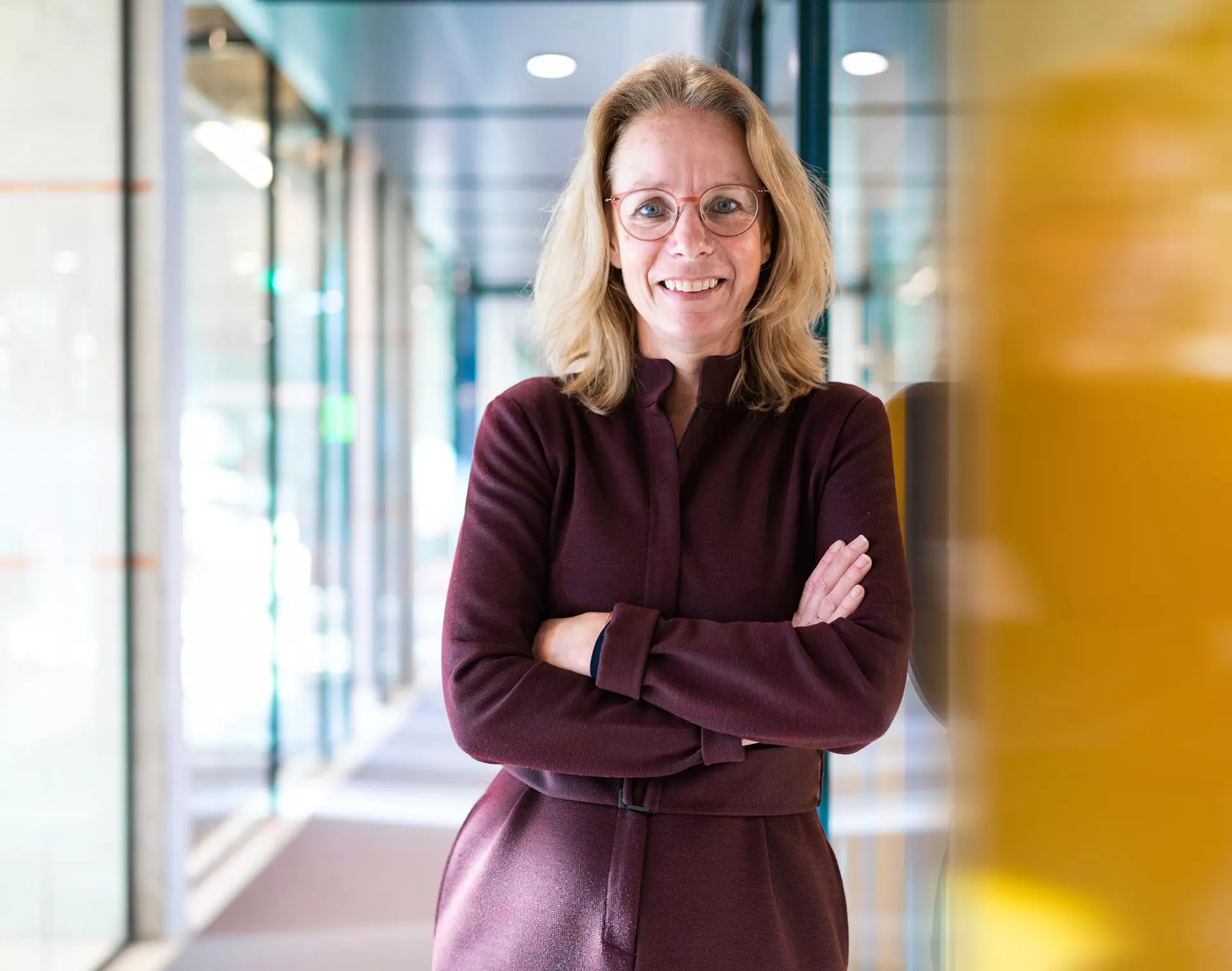 De CEO van Vesteda Astrid Schluter kijkt uit naar nieuwe medewerkers 