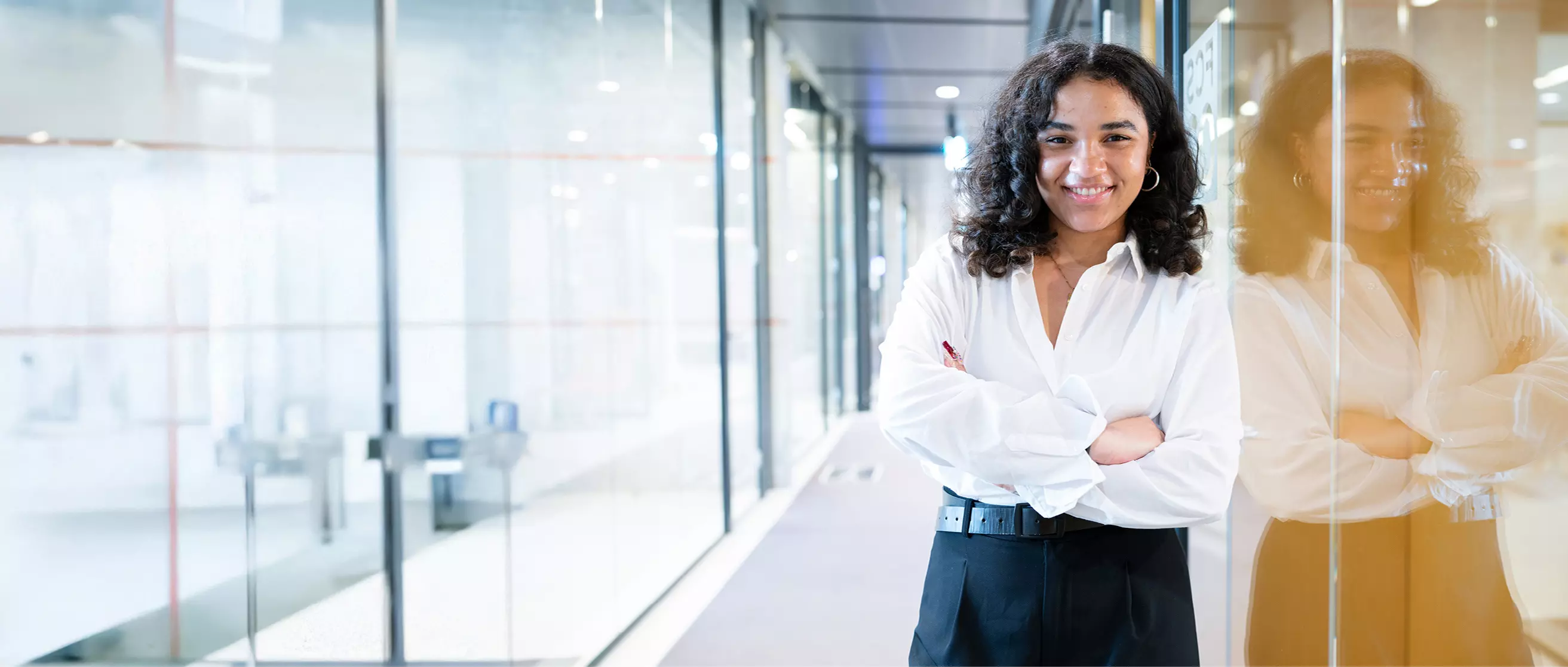 collega van Vesteda van de afdeling Customer Service